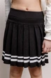 Юбка плиссе детская ART KNIT черная с полоской, 140-146см 039754 - изображение 3