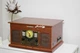 Вініловий програвач, стереосистема, музичний центр 6в1 Sunstech Vintage Wood з CD, FM-радіо, Bluetooth, USB, SD. магнітофоном, AUX, оцифровка PXRC5CD для всіх платівок, дерев'яний вінтажний корпус - изображение 6