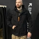 Куртка Tactical Series 5.0 с липучками под шевроны черная размер 3XL - изображение 1