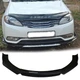 Пластикова губа на бампер Chevrolet Lacetti молдинг бампера спідниця універсальна чорний. - зображення 1