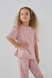 Пижама для девочки Isobel PJ-21230 3-4 года Пудровый - изображение 3