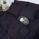 Простирадло на резинці MirSon 0055 Black Pearl 90х190х25 (2200001077607) - зображення 1