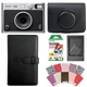 Набор камера моментальной печати Fujifilm Instax Mini Evo Hybrid Black + чехол + фотопленка 20 шт + фотоальбом 108 + наклейки 20 шт + фоторамка - изображение 1