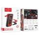 Пускозарядний пристрій для авто Бустер Hoco QS3 Victory 12V 10000mAh 1200A з функцією Павербанка, LED-ліхтар Чорний - зображення 8
