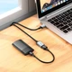 Кабель Hoco US10 (USB to USB Header, передача данных до 5 Гбит/с, длина кабеля 0.5 метра, удлинитель) - Черный - изображение 2