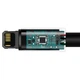 Кабель Baseus Tungsten Gold Fast Charging Data Cable USB to iP 2.4A 1m Black CALWJ-01 - изображение 7