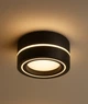 Світильник точковий накладний/врізний LUG LC-GX 8545 GX53 чорний LIGHT SET - зображення 1