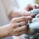 Кольцо Синяя Линия 16-го размера - изображение 6