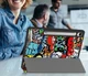 Чехол для планшета BeCover Flexible TPU Mate для Samsung Galaxy Tab S10 FE (SM-X520/SM-X526) 10.9" с креплением для стилуса Graffiti (BC_713270) - изображение 5