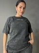 Костюм женский Coast Moda 4351 брюки с футболкой с вышивкой S графит - изображение 2