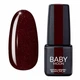 Гель-лак BABY Moon Dance Diamond №10 шоколадно-вишневий з дрібним шиммером, 6 мл - зображення 1