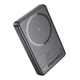 Power Bank (Повер банк) Hoco Q34 Clever PD20W magnetic with digital display 10000mAh Серый - изображение 3