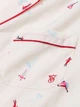 Женская пижама (штаны+Рубашка) Victoria's Secret Flannel Pajama фланелевая XL белая - изображение 2