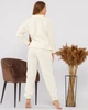 Костюм домашний махровый кофта со штанами Крем Maybel 2XL (1557_5) - изображение 4