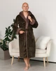 Халат мужской махровый Хаки/Коричевый Maybel 3XL Nil (1431_4) - изображение 1
