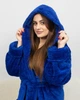 Халат женский махровый длинный Батал Электрик Maybel 3XL (1065_4) - изображение 4