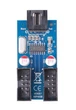 Адаптер Розширювач портів з 1x 9-контактний USB 2.0 на 2x 9-контактний USB 2.0 Синій - зображення 8