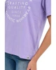 Футболка женская Lee Cooper 20196183.V56 M фиолетовая (5942723131942) - изображение 5
