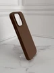 Чохол протиударний шкіряний OEM Leather Case with MagSafe для iPhone 16 Pro Max Taupe - зображення 2
