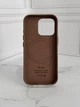 Чохол протиударний шкіряний OEM Leather Case with MagSafe для iPhone 16 Pro Max Taupe - зображення 4