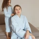 Набір подарунковий для спа Relax Lavori халат і рушники вафельні 777-20000 блакитний 46-48 (M) - изображение 3