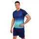 Форма футбольна чоловіча шорти + футболка SP-Sport 8861 розмір XL (46-48) зріст 170-175см Deep Blue-Mint - зображення 3