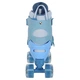Роликові ковзани квади розсувні ретро ролики Fei Bao 318-2 розмір 35-38 Light Blue - зображення 6