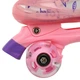 Роликові ковзани квади розсувні ретро ролики Banwei 905-A розмір 31-34 Light Pink-Violet - зображення 7