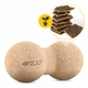 Массажный мяч двойной 4FIZJO Lacrosse DuoBall Cork 6.5 x 13.5 см (P-5907739319586) - изображение 4