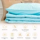 Летний постельный комплект MirSon №2618 EcoSilk 12-4608 Lucretia одеяла 2 х 155x215 см + наволочки 2 х 50х70 см (2200003109931) - изображение 2