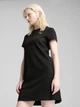 Платье-футболка короткое летнее женское Puma Ess Elevated Bodycon Rib Dress 68502201 XS Black (4067983496202) - изображение 1