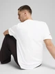 Футболка хлопковая длинная мужская Puma Essentials 63326402 M White с принтом (4067984468130) - изображение 2