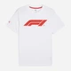 Футболка хлопковая длинная мужская Puma Essentials 63326402 M White с принтом (4067984468130) - изображение 4