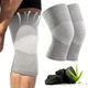 Наколінники з натурального бамбука з компресійною дією Knee Safe Pro 2шт розмір S - изображение 3