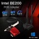 Мережевий адаптер Fenvi FV-BE8800Pro Wi-Fi 7, Bluetooth 5.4 Gaming Tri Band2.4G/5G/6GHz - зображення 1