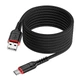 Інтерфейсний кабель Hoco X59 3A USB - TypeC 2m Black (40007) - зображення 2