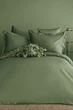 Комплект постільної білизни Issimo Simply Satin 200х220 см Forest Green - зображення 1