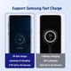 Швидка зарядка для Samsung Galaxy 15w. Fast Charging 15W Power Adapter EP-TA200. Комплект - зарядний пристрій + кабель type-C чорний - зображення 7