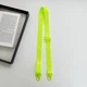 Чохол Прозорий Wave Crossbody With MagSafe с длинным цветным ремешком для iPhone Xr Салатовий - зображення 2