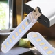 Миниатюрная светодиодная led-лампочка брелок белый свет на 8 диодов с питанием от USB 5V (LUX) - изображение 1