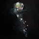 Декор светящийся Медуза на батарейках Jellyfish lamp AND HA-113 Голубая - изображение 7