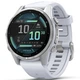 Спортивные часы GARMIN Fenix 8 43mm AMOLED Silver with Whitestone Silicone Band - изображение 1