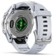 Спортивные часы GARMIN Fenix 8 43mm AMOLED Silver with Whitestone Silicone Band - изображение 7