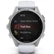 Спортивные часы GARMIN Fenix 8 43mm AMOLED Silver with Whitestone Silicone Band - изображение 10