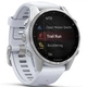 Спортивные часы GARMIN Fenix 8 43mm AMOLED Silver with Whitestone Silicone Band - изображение 11