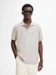 Поло мужское Pique Cotton Massimo Dutti L светло-серый - изображение 1