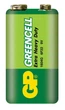 Батарейка сольова GP GreenCell 6F22 (крона), блістер 1шт (GP1604GLF-2UE1) - зображення 2