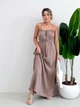 Сарафан женский ARTKNIT Гера One Size Тауп (4823093472563) - изображение 4
