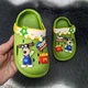 Кроксы детские для мальчика Fashion зеленые с собачкой 29/30р (18 см) 5785 - изображение 1