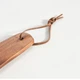 Дерев'яна лопатка для взуття / кросівок / кедів / черевиків / туфель Shoehorn ложка / ріжок з петелькою для підвішування, коричнева (104706468) - зображення 7